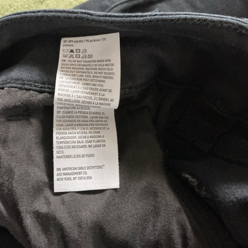 American Eagle Outfitters Kids Black Jeans - Picture 9 of 10